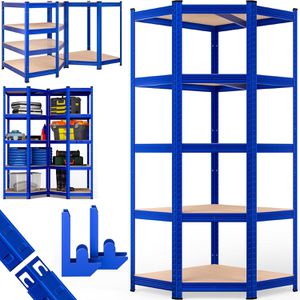 Produktbild für Schwerlastregal Monzana 109721, 5 Holzböden