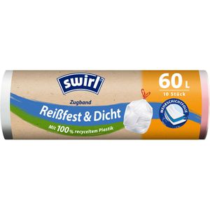 Müllbeutel Swirl Reißfest & Dicht, 60 Liter