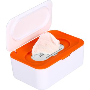 Feuchttücherbox Böttcher-AG weiß/orange