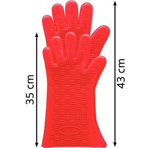 Produktbild für Ofenhandschuh Franz-Mensch Heatblocker, 33216, rot