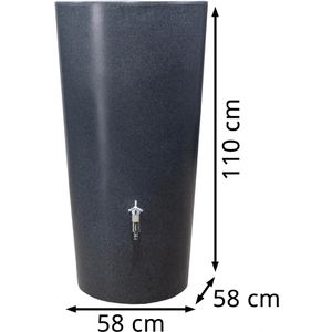 Produktbild für Regentonne Garantia Stone 2in1, 210 Liter