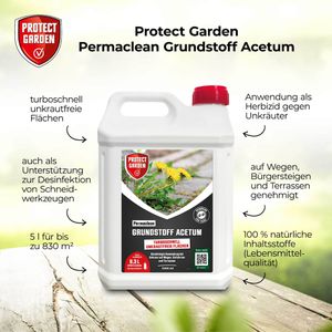 Produktbild für Grundstoff Protect-Home Permaclean Acetum, Konzentrat