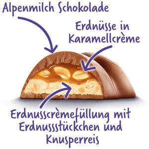 Produktbild für Schokoriegel Milka Peanut Caramel