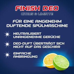 Produktbild für Spülmaschinendeo finish Citrus &amp; Limette