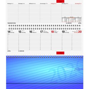 Tischkalender Rido-Ide 7036102306, Septant, 2026