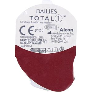 Produktbild für Kontaktlinsen Dailies-Total1 Dioptrien +3,25