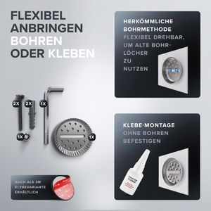 Produktbild für Feuchttücherbox ovimar Malmoya 81004229, schwarz