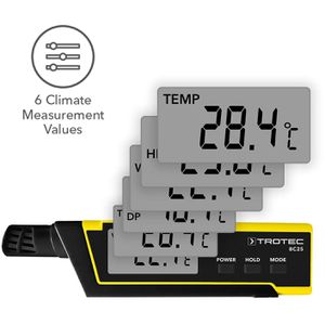 Produktbild für Temperaturmessgerät Trotec BC25 digital