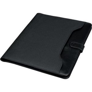 Produktbild für Schreibmappe Alassio 30073, Fano, schwarz, Kunstleder