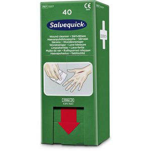 Produktbild für Wundreinigungstücher Salvequick 3227, alkoholfrei
