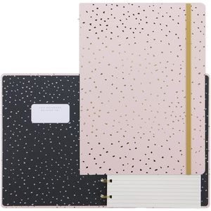 Produktbild für Notizbuch Filofax Confetti Rose Quartz, Karton Hardcover