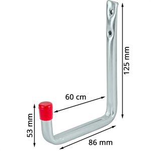 Produktbild für Wandhaken Vormann U-Form 001450002Z, Metall