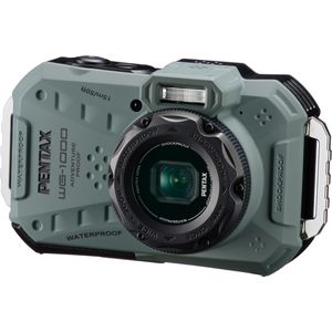 Produktbild für Kompaktkamera Pentax WG-1000 olive, mit 2,7 Zoll Display