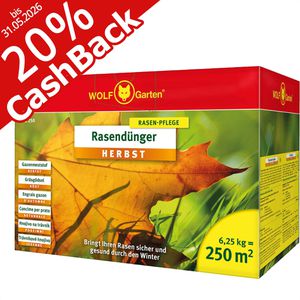 Dünger Wolf-Garten LK-B 250 Rasendünger Herbst
