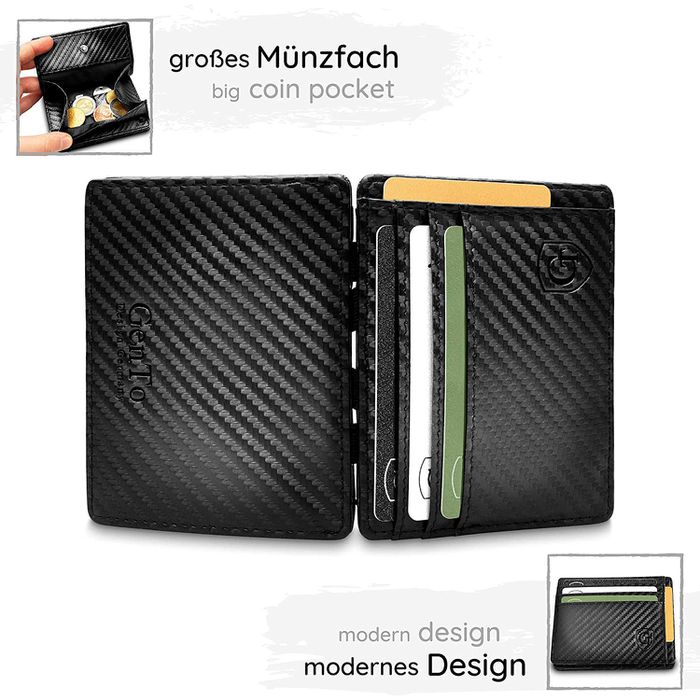 MONDRAGHI® Mini-Wallet │ Ultraleichte Geldbörse Produktbild-Vorschau 2