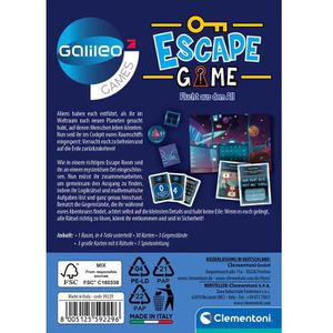 Produktbild für Kartenspiel Galileo 59229 Escape Game