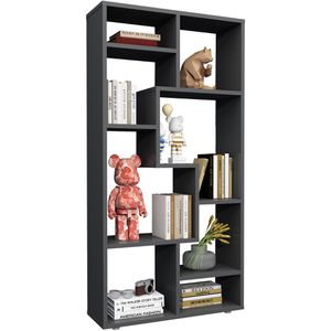 Produktbild für Bücherregal VCM Lanisa M, 918376, anthrazit