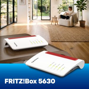Produktbild für WLAN-Router AVM FRITZ!Box 5630, 20003150, Glasfaser