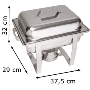 Produktbild für Chafing-Dish Bartscher 500481, mit Brennpaste