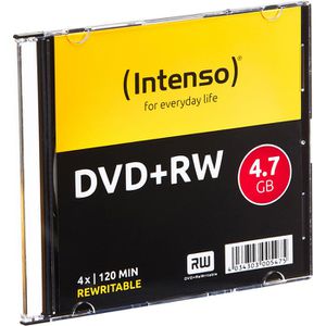Produktbild für DVD-Rohlinge Intenso 4211632, wiederbeschreibbar, DVD+RW