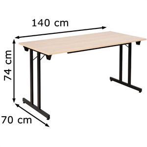 Produktbild für Klapptisch Sodematub TPMU147EN, aus Holz
