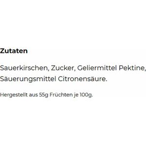 Produktbild für Marmelade Landliebe Sauerkirschen