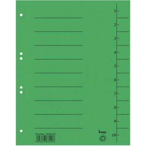 Trennblätter bene 98300GN, A4