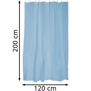 Produktbild für Duschvorhang MSV Anti-Schimmel, 120 x 200 cm
