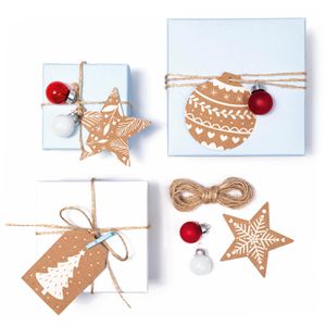 Produktbild für Hängeetiketten Folia Geschenkanhänger Weihnachten