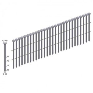 Produktbild für Coilnägel Prebena CNW28/65NKRI, 6000 Stück