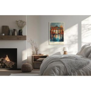 Produktbild für Wandbild Sinus-Art Berlin Brandenburger