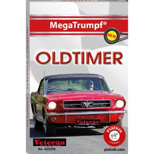 Kartenspiel Piatnik 425318, MegaTrumpf Oldtimer