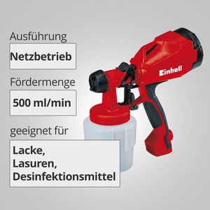 Produktbild für Farbsprühsystem Einhell TC-SY 500 P, 4260010