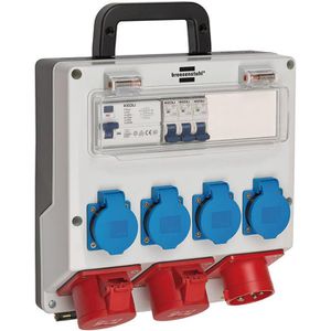 CEE-Stromverteiler Brennenstuhl WV 4/16A, mobil, für außen
