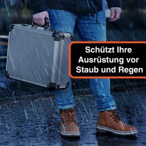 Produktbild für Transportkoffer YPC TitanCase XL, abschließbar, aus Aluminium