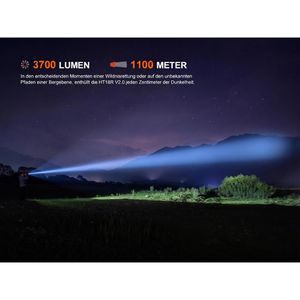 Produktbild für Taschenlampe Fenix HT18R V2.0, LED, aufladbar