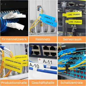 Produktbild für Thermoetiketten Niimbot A2K18638001, rot