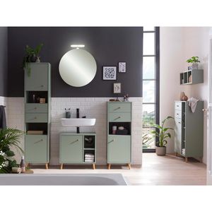 Produktbild für Spiegelschrank Schildmeyer Bjarne 153168, pistaziengrün