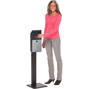 Produktbild für Aschenbecher VAR WH41, 12082, für Outdoor, mit Dach