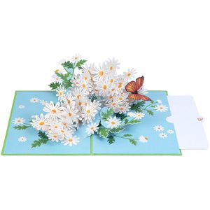 Produktbild für Grußkarten papercrush 3D Gänseblümchen