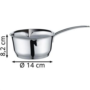 Produktbild für Stielkasserolle Küchenprofi Cook Capri, Ø 14 cm