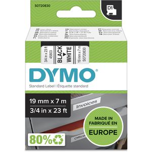 Produktbild für Schriftband Dymo 45803, D1, S0720830, 19mm