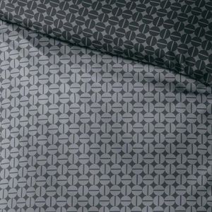 Produktbild für Bettwäsche Kleine-Wolke Punto, Anthrazit, Satin