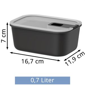 Produktbild für Frischhaltedose Mepal EasyClip, aus Kunststoff
