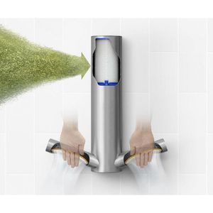 Produktbild für Händetrockner Dyson Airblade 9kJ HU03, Jet-Luftstrom, silber