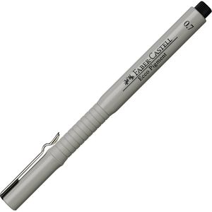 Produktbild für Fineliner Faber-Castell Ecco Pigment, schwarz