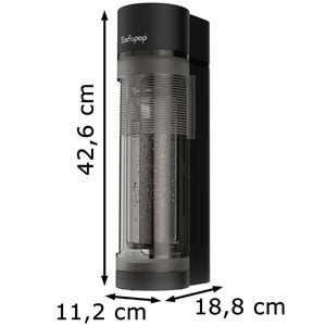 Produktbild für Wassersprudler Sodapop Logan, schwarz