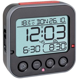 Wecker TFA 60.2550.01 Bingo 2.0 schwarz, digital