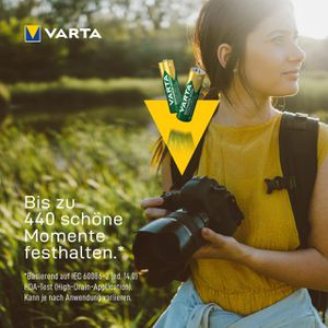 Produktbild für Akku Varta Recharge Power 56706, 1,2 V, 2100 mAh