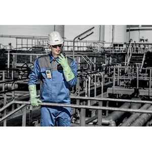 Produktbild für Chemikalienschutzhandschuhe Uvex Rubiflex S, NB40S